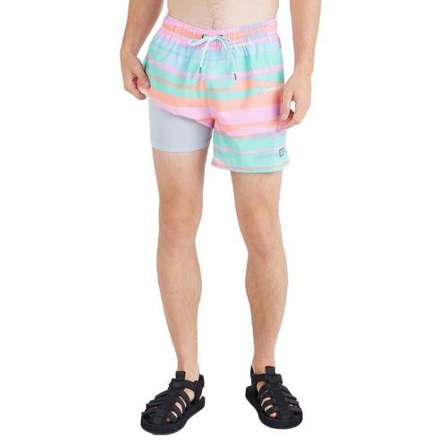 Men's SAXX Oh Buoy 2N1 Swim Trunks - Primary Image