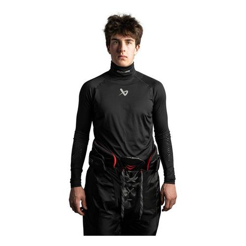 Senior Bauer Protect Long Sleeve Mock Neck T-Shirt Hockey Neck Guard - Primary Image