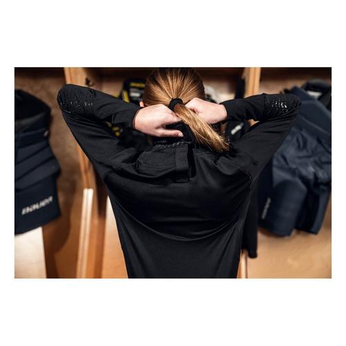 Youth Bauer Protect Long Sleeve Mock Neck Base Layer Hockey Neck Guard - Primary Image