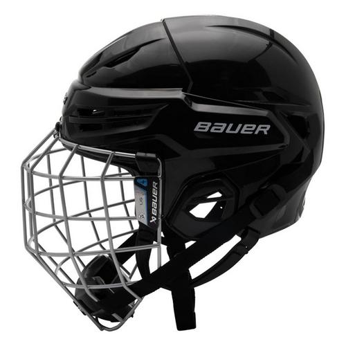 Senior Bauer RE-AKT 55 Combo Hockey Helmet - Primary Image