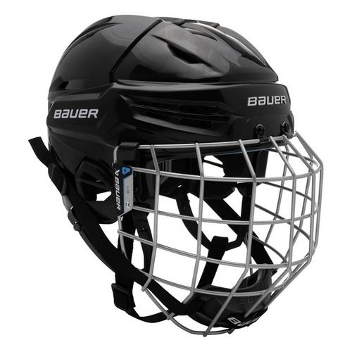 Senior Bauer RE-AKT 55 Combo Hockey Helmet - Primary Image