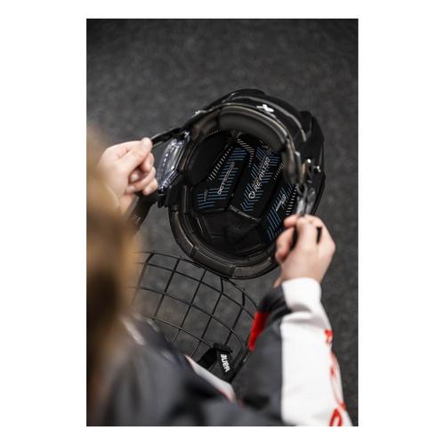 Senior Bauer RE-AKT 90 Combo Hockey Helmet - Primary Image
