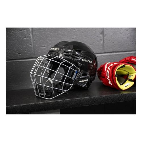 Senior Bauer RE-AKT 90 Combo Hockey Helmet - Primary Image
