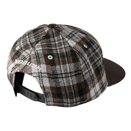 Senior Bauer Plaid Snapback Hat - Primary Image
