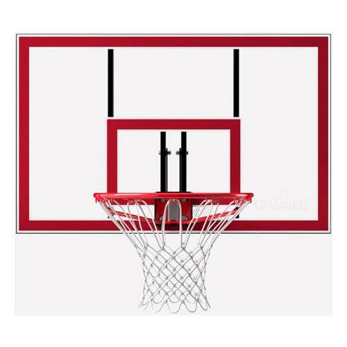 Spalding 44" Shatter-Proof Polycarbonate Backboard & Rim Combo - Primary Image