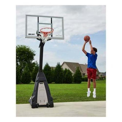 Spalding The Beast Portable Basketball Hoop - Glass - Primary Image