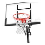 Spalding Ultimate Hybrid 54" Performance Acrylic Screw Jack Portable Basketball Hoop - Thumbnail 4 of 7