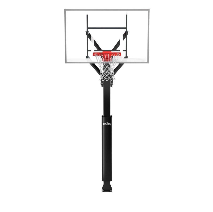 Spalding 72" Glass "888" Series In-Ground Basketball Hoop