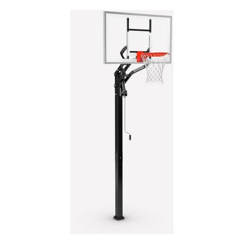 Spalding U-Turn In-Ground Basketball Hoop - Glass - Primary Image