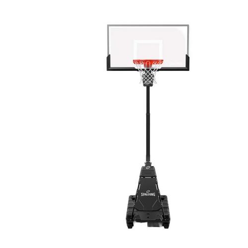 Spalding Momentous EZ Assembly 54" Clear Performance Acrylic Portable Basketball Hoop - Primary Image