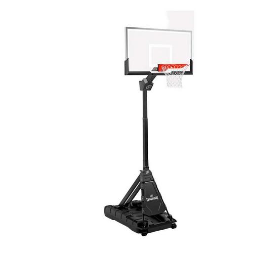 Spalding Momentous EZ Assembly 54" Clear Performance Acrylic Portable Basketball Hoop - Primary Image