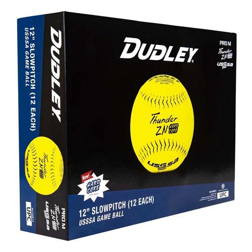 Dudley Thunder 12" USSSA Slowpitch Softball - 1 Dozen - Primary Image