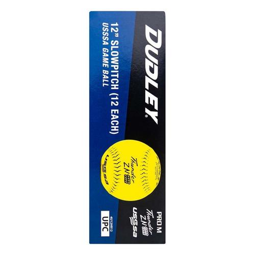 Dudley Thunder 12" USSSA Slowpitch Softball - 1 Dozen - Primary Image