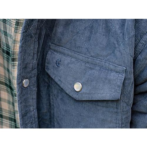 Men's Criquet Corduroy Quilted Shacket