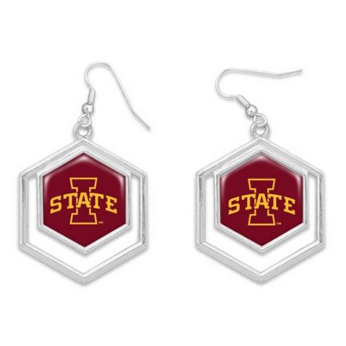 From The Heart Enterprise Iowa State Cyclones Juno Earrings - Primary Image