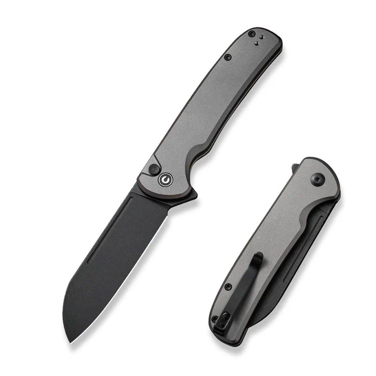 Civivi C20022B-3 Chevalier II S/E Gray Aluminum Pocket Knife - Civivi