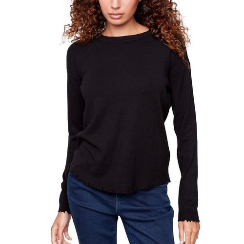 Women's Charlie B Ribbed Edges Pullover Sweater - Primary Image