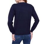 Women's Charlie B Animal Print Jacquard Knit Pullover Sweater - Thumbnail 3 of 4