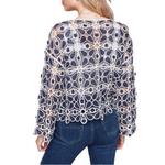 Women's Charlie B Crochet Long Sleeve Shirt - Thumbnail 3 of 4