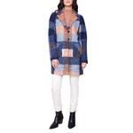 Women's Charlie B Plaid Boucle Plaid Overcoat - Thumbnail 1 of 2