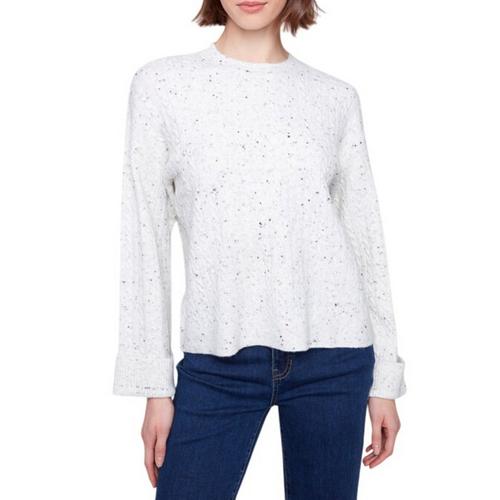 Women's Charlie B Wide Cuff Pullover Sweater - Primary Image