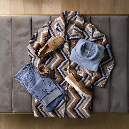 Women's Charlie B Crochet Overcoat - Primary Image