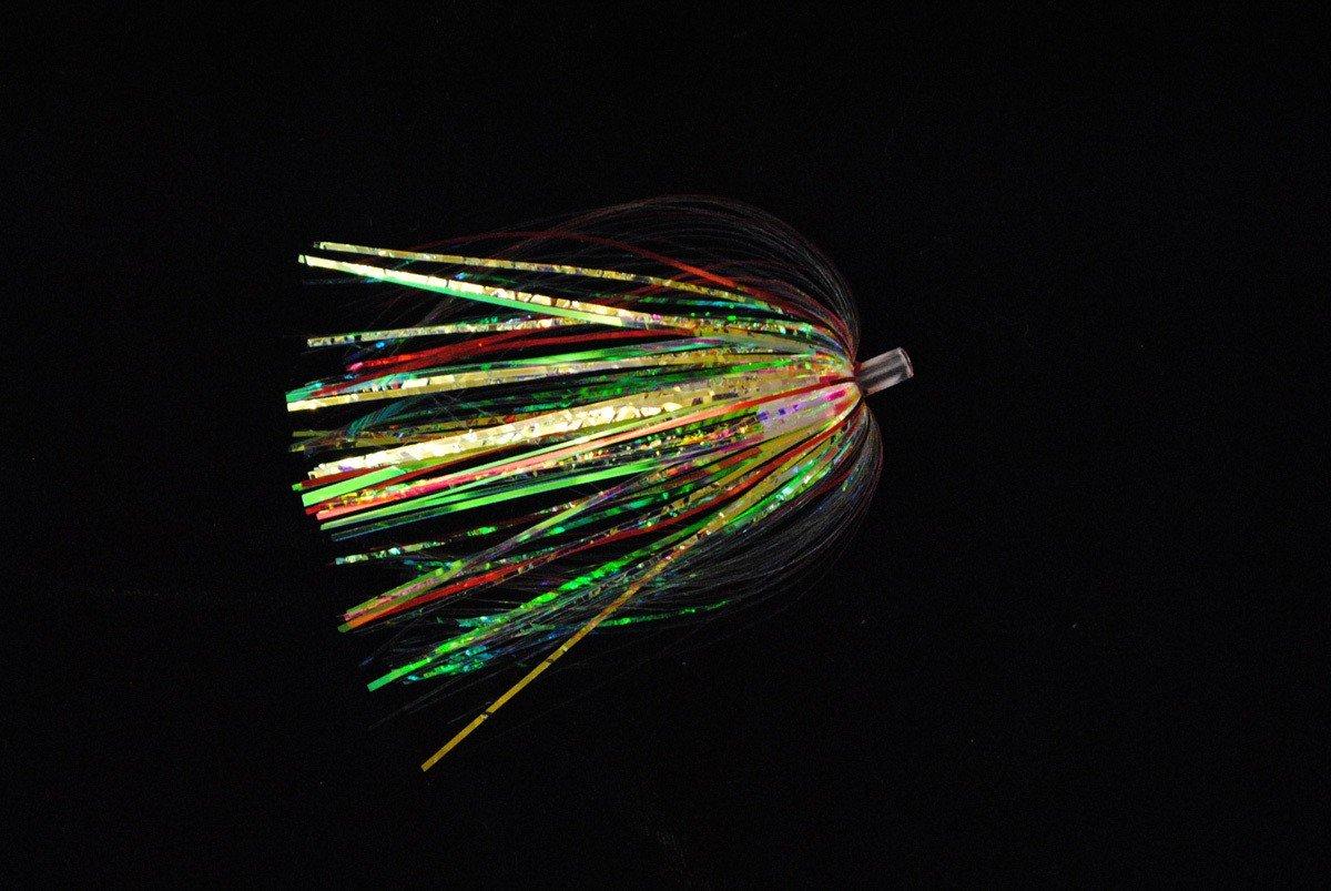 Super Glitter Bloody Minnow - Howie's Original Howie Fly Rigged