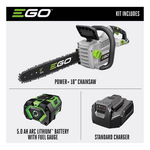 EGO Power+ CS1804 18 in. 56 V Battery Chainsaw Kit (Battery & Charger) - Primary Image