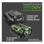 EGO Power+ ST1502SA 15 in. 56 V Battery String Trimmer Kit - Battery & Charger Included - Thumbnail 7 of 7