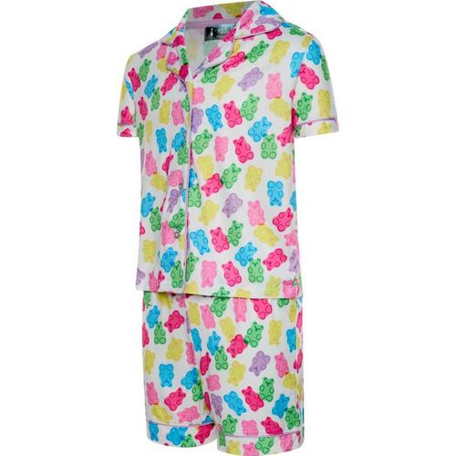 Girls' Fornia Short Pajama Set - Primary Image