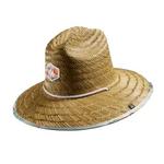 Women's Hemlock Hat Co Hanalei Straw Lifeguard Sun Hat - Thumbnail 2 of 4