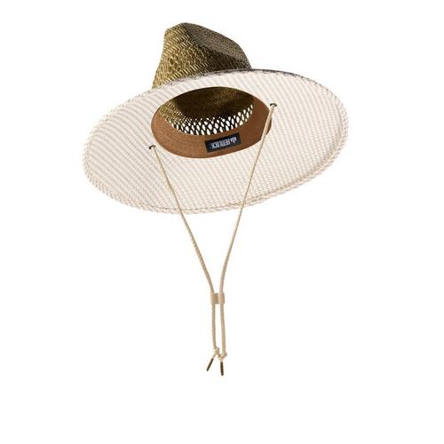 Hemlock Hat Co Tristan UPF 50+ Lifeguard Straw Sun Hat - Primary Image