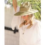 Hemlock Hat Co Tristan UPF 50+ Lifeguard Straw Sun Hat - Thumbnail 2 of 4