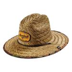 Kids' Hemlock Hat Co Printed Straw Sun Hat - Thumbnail 2 of 2