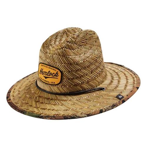 Kids' Hemlock Hat Co Printed Straw Sun Hat - Primary Image