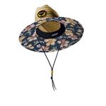 Hemlock Hat Co UPF 50+ Lifeguard Straw Flying Fish Sun Hat - Thumbnail 1 of 6