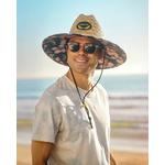 Hemlock Hat Co UPF 50+ Lifeguard Straw Flying Fish Sun Hat - Thumbnail 4 of 6