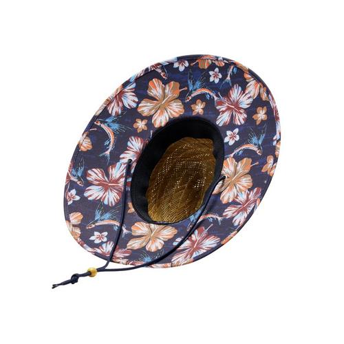 Hemlock Hat Co UPF 50+ Lifeguard Straw Flying Fish Sun Hat - Primary Image