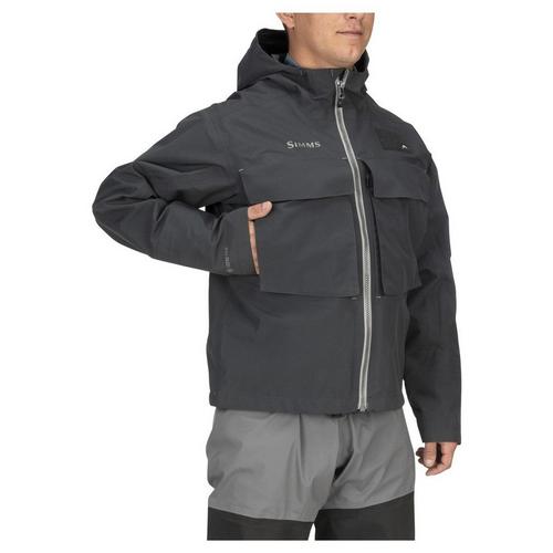 Men's Simms Guide Classic Wading Hooded Rain Jacket - Primary Image