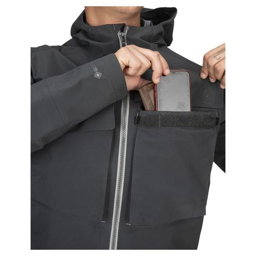 Men's Simms Guide Classic Wading Hooded Rain Jacket - Primary Image