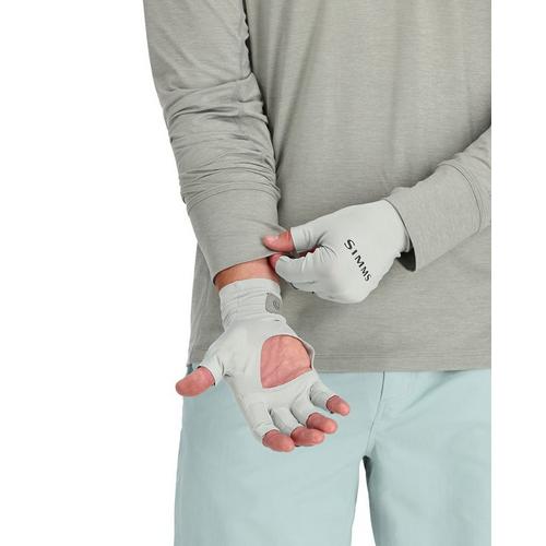 Simms SolarFlex Half Finger Sun Fishing Gloves - Primary Image