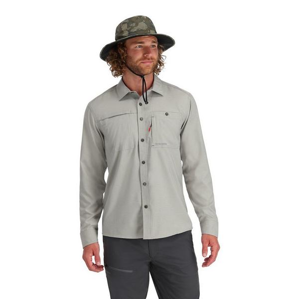 Simms Men's  Challenger Long Sleeve Button Up Shirt