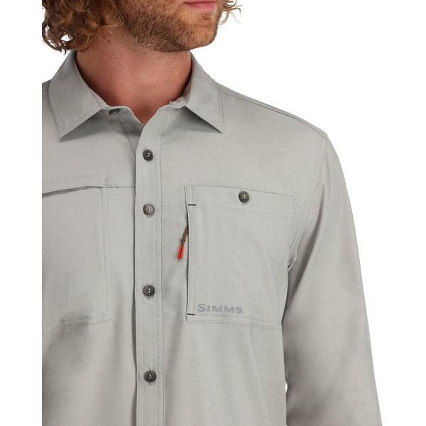 Simms Men's  Challenger Long Sleeve Button Up Shirt