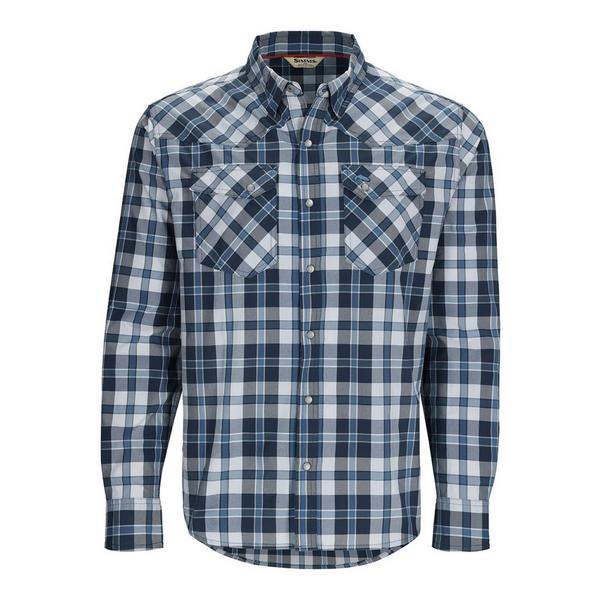 SIMMS Men's  Brackett Long Sleeve Button Up Shirt