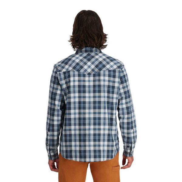 Simms Men's  Brackett Long Sleeve Button Up Shirt
