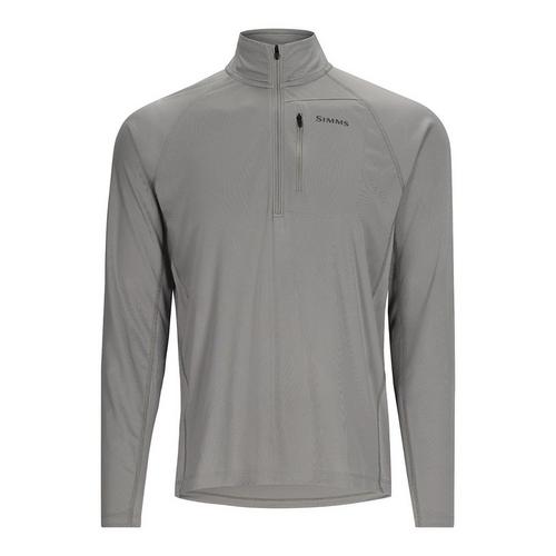 Men's Simms Challenger Solar Long Sleeve Mock Neck T-Shirt,1/4 Zip - Primary Image