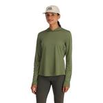 Women's Simms Challenger Solar Long Sleeve Hooded T-Shirt - Thumbnail 3 of 4