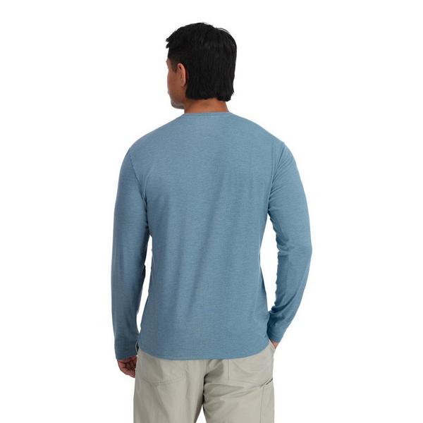 Simms Men's  Glades Crew Long Sleeve T-Shirt