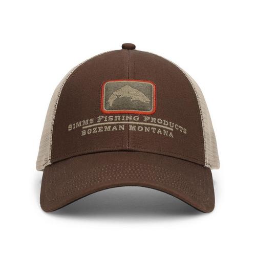 Simms Trout Icon Trucker Snapback Hat - Primary Image