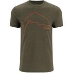 Men's Simms Trout Outline T-Shirt - Thumbnail 1 of 2